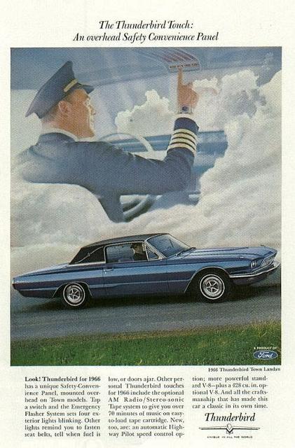 1966 Ford Thunderbird Advertising